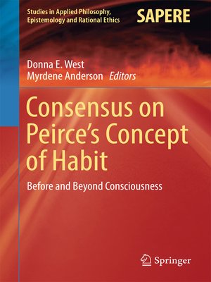 cover image of Consensus on Peirce's Concept of Habit